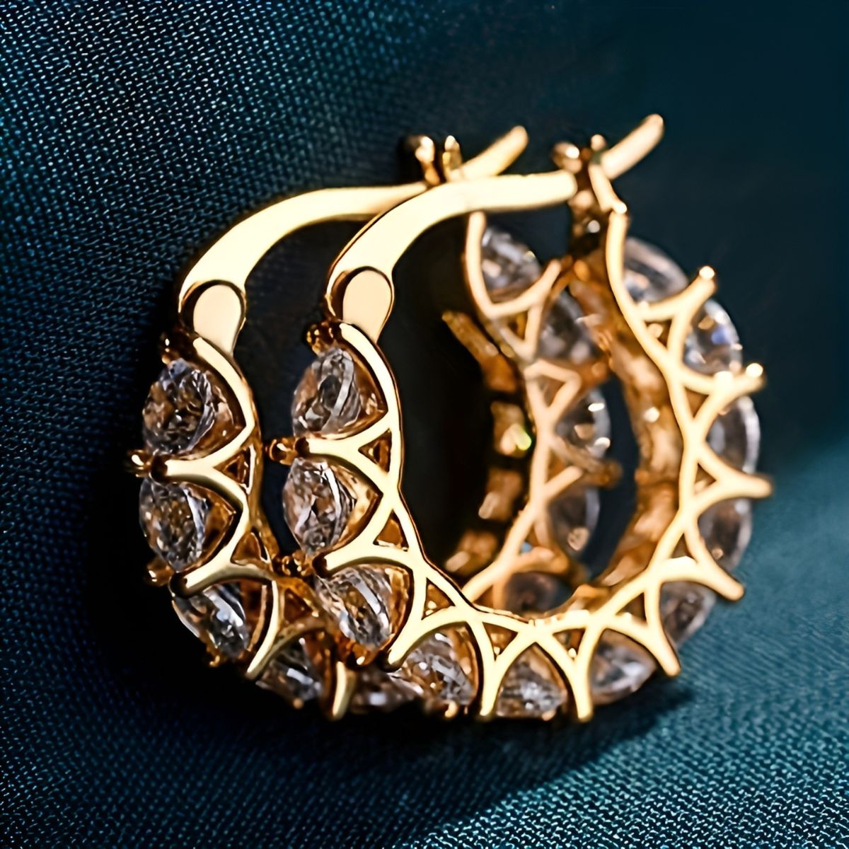 Gaëlle™ | Boucles d'oreilles Élégantes Ornées de Zircone