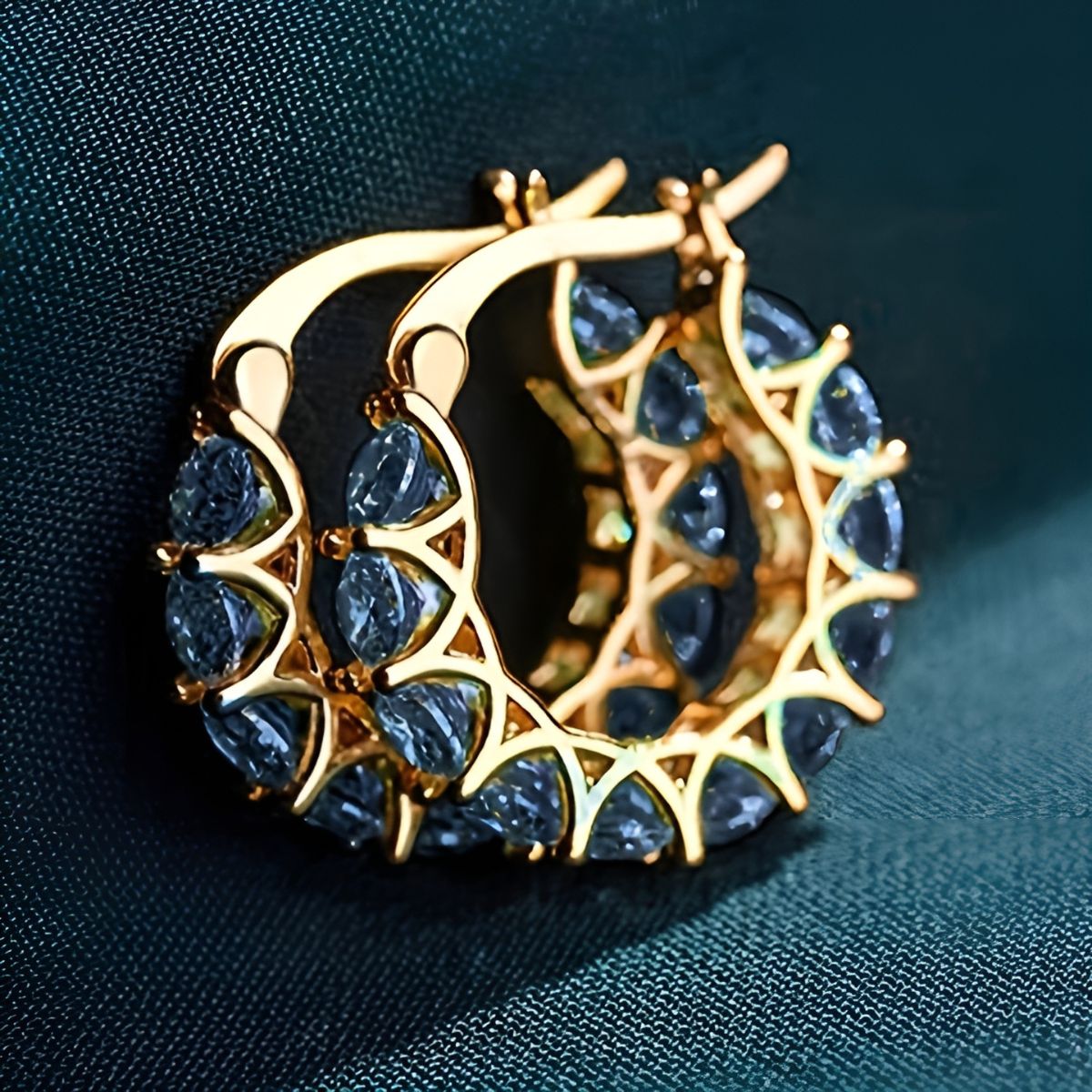 Gaëlle™ | Boucles d'oreilles Élégantes Ornées de Zircone