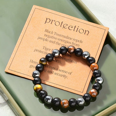 Isa™ | Ensemble Bracelet et Collier de Protection