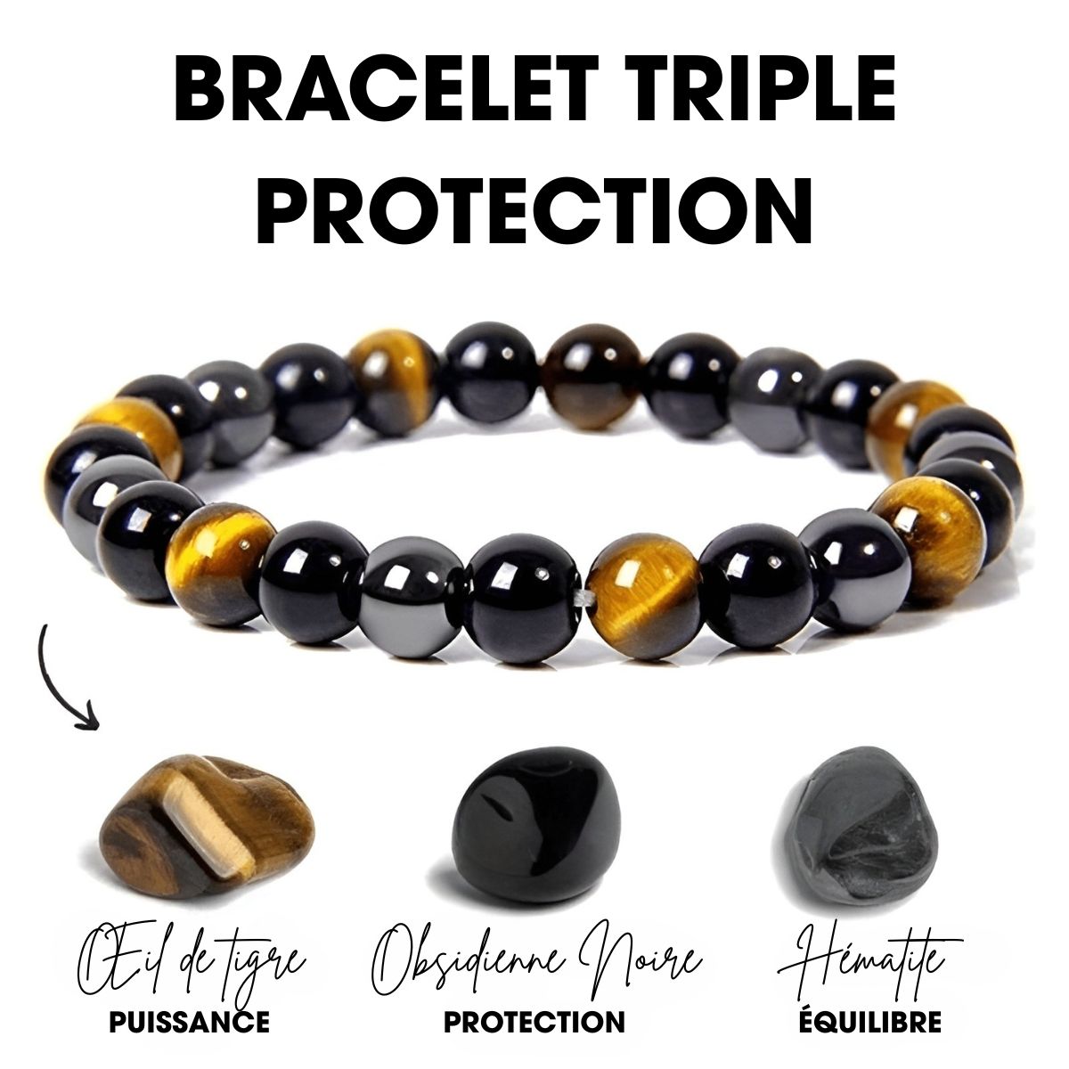 Isa™ | Ensemble Bracelet et Collier de Protection