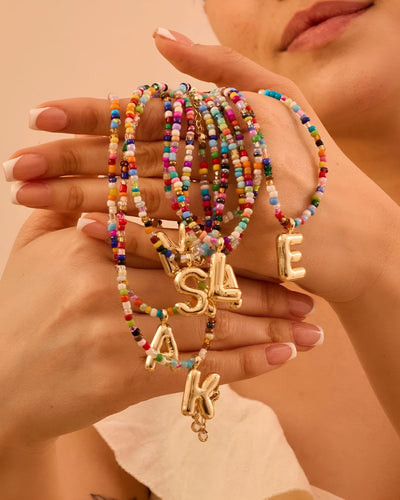 Enora™ | Collier de Perles de Riz Colorées