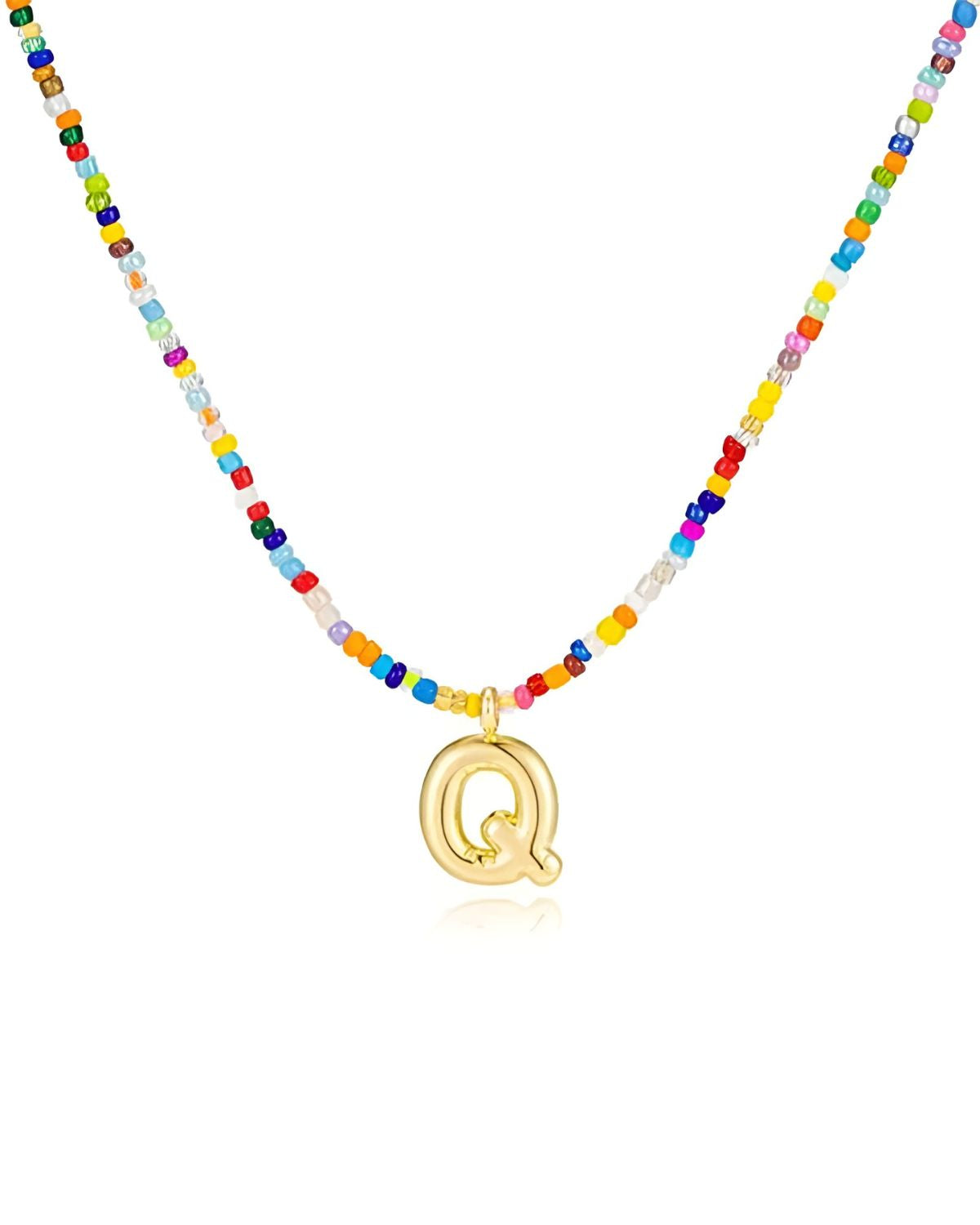 Enora™ | Collier de Perles de Riz Colorées