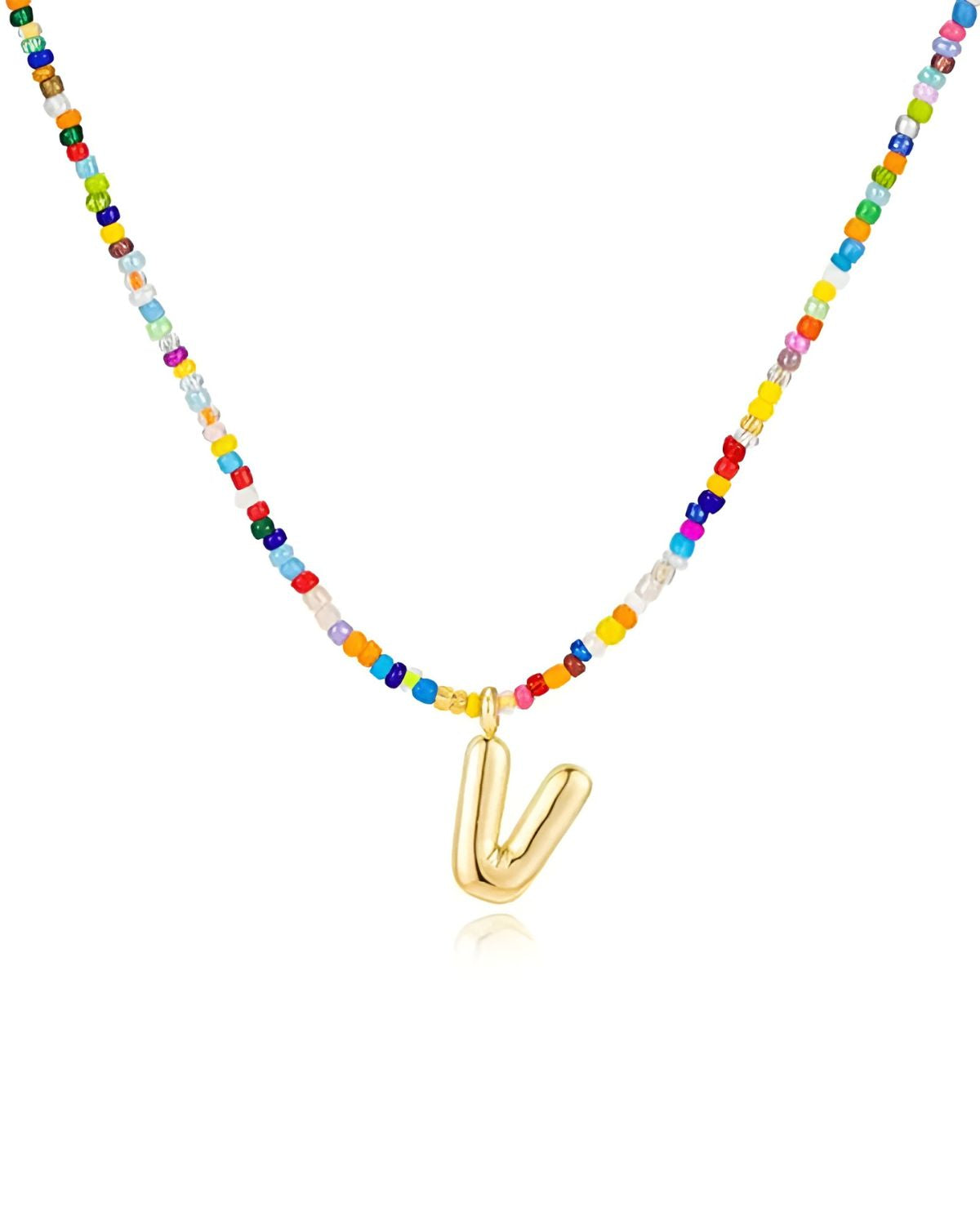 Enora™ | Collier de Perles de Riz Colorées