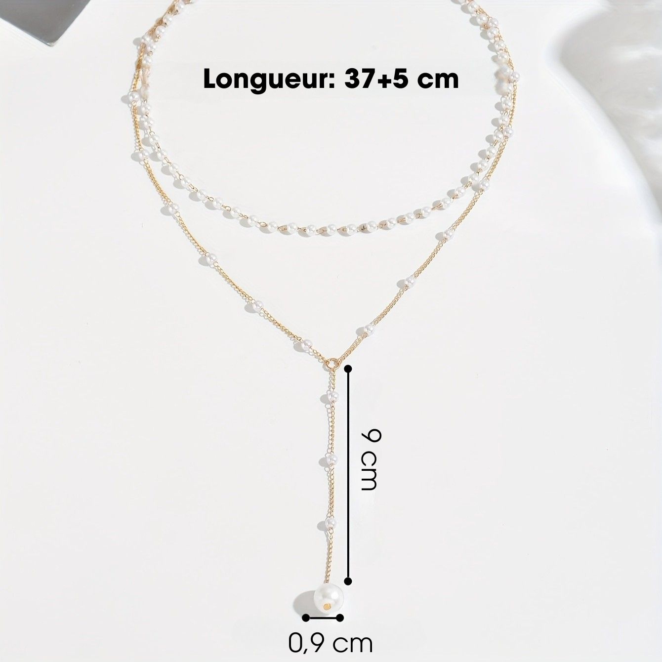 Eugénie™ | Collier Vintage Perle