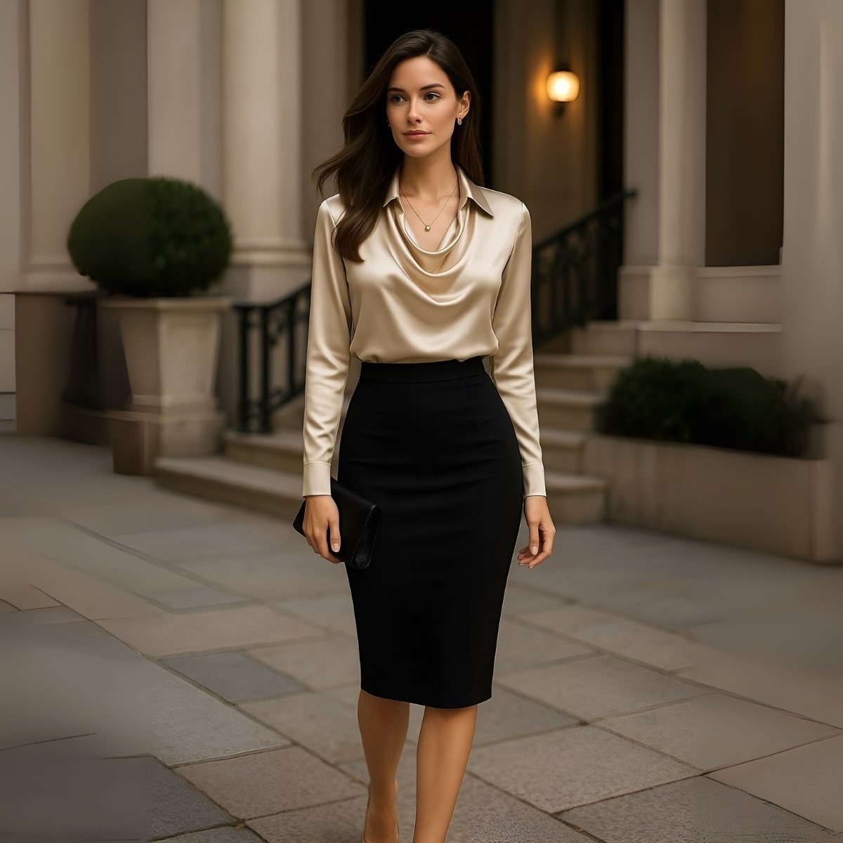 Mahaut™ | Blouse Élégante en Satin