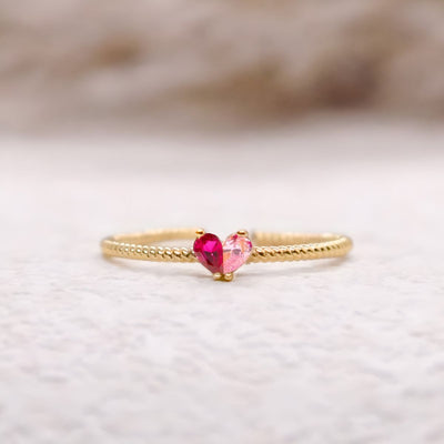 Célinea™ | Bague Personnalisée avec Pierre de Naissance