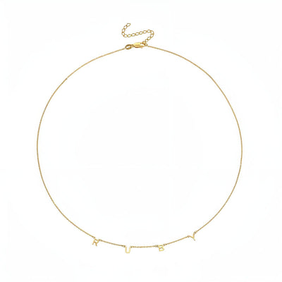Aurélya™ | Collier avec Initiales Personnalisées
