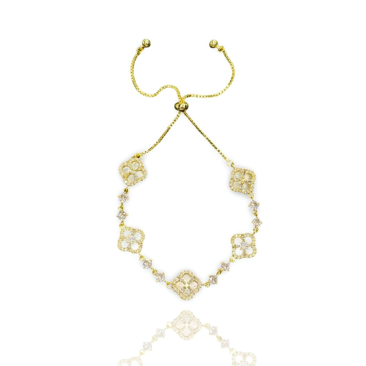 Linny™ | Bracelet Fleur de Diamant