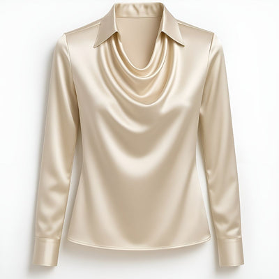 Mahaut™ | Blouse Élégante en Satin