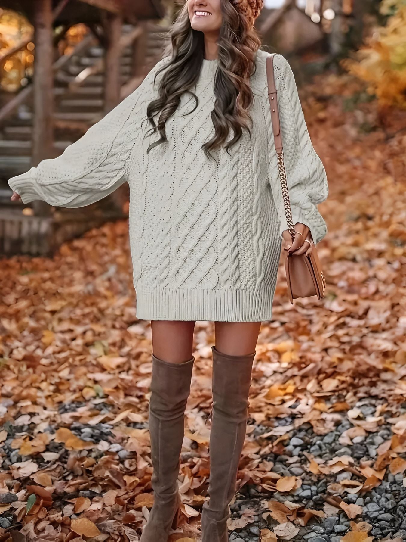 Fée™ | Pull en Maille Torsadée