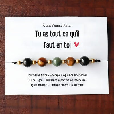 Âmeforte™ | Bracelet de Courage et d’Amitié