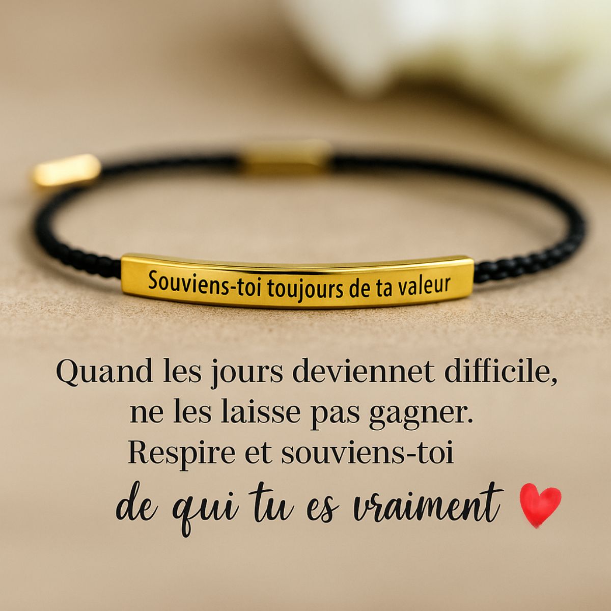 Valeura™ | Bracelet d’Inspiration