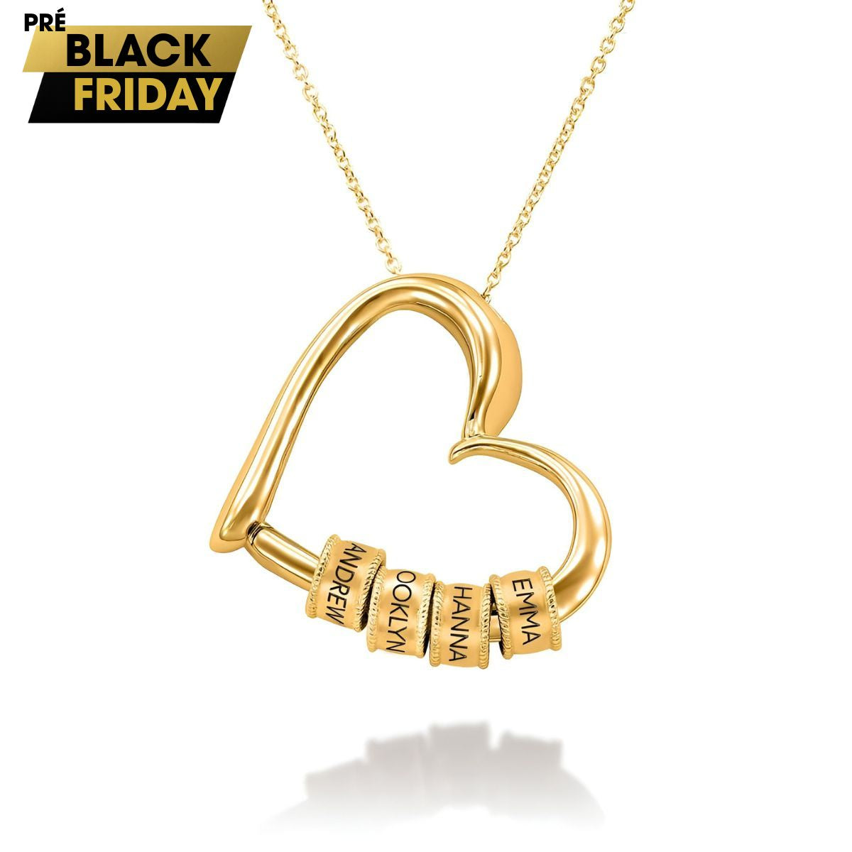 Précialys™ | Collier Cœur Personnalisé