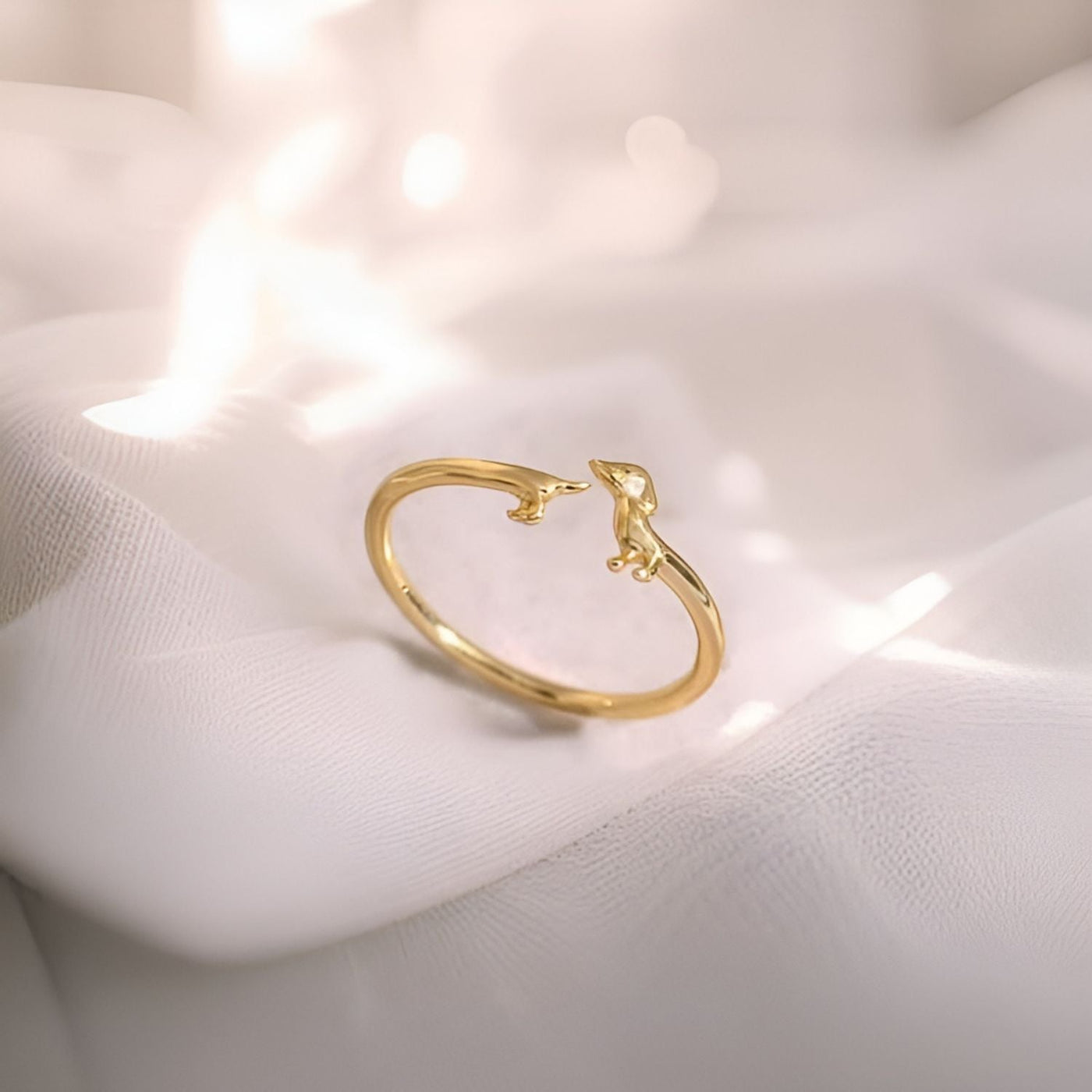 Fidélo™ | Bague Teckel Élégante