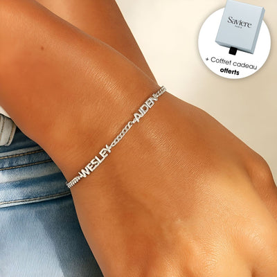 Prénia™ | Bracelet avec les noms de vos Proches