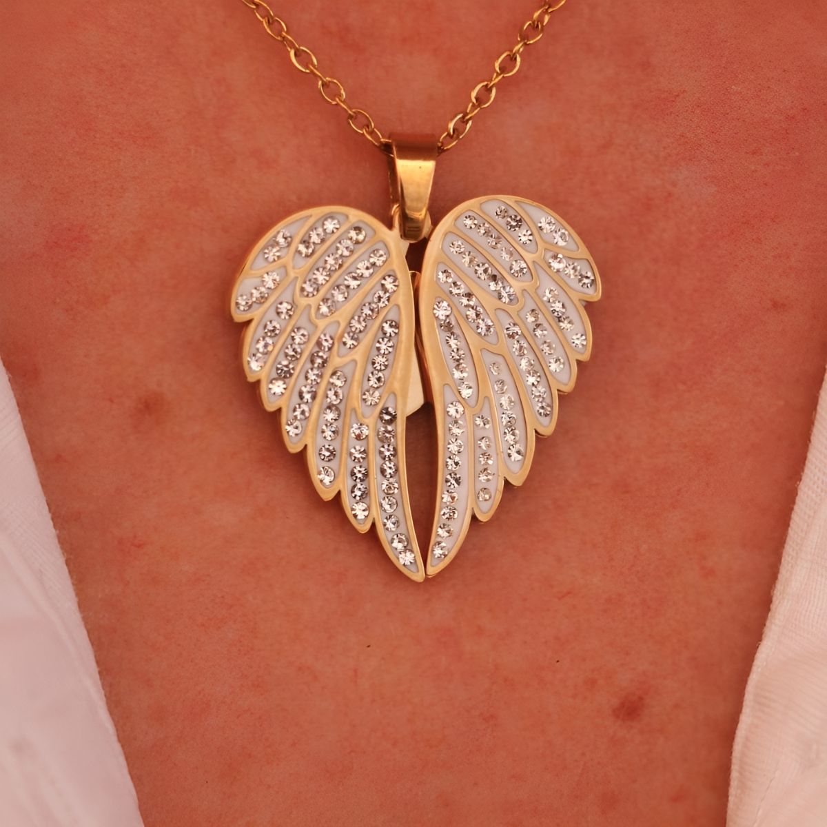 Cœurange™ | Collier Gravé de Souvenir Éternel