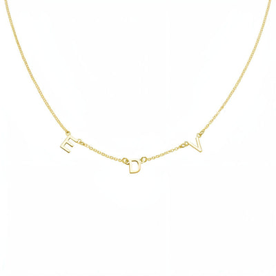Aurélya™ | Collier avec Initiales Personnalisées