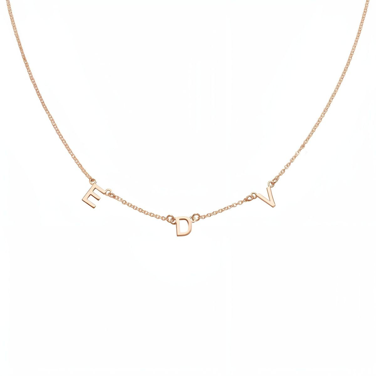 Aurélya™ | Collier avec Initiales Personnalisées