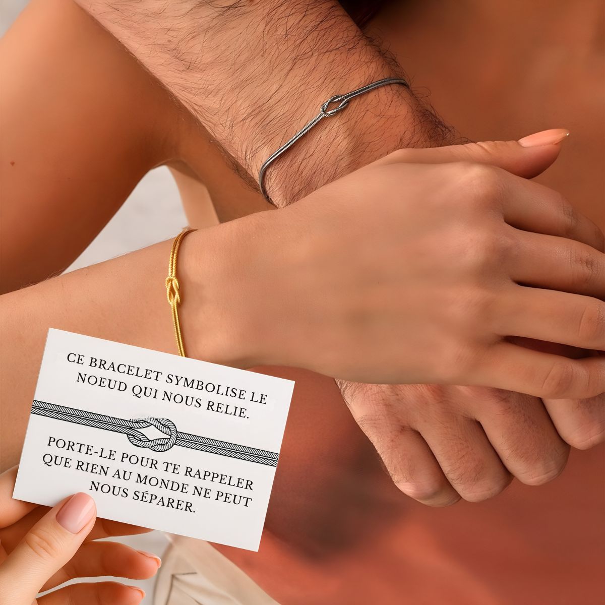 Nœura™ | Bracelet Nœud Personnalisé