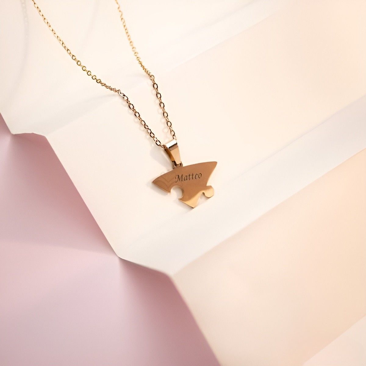 Unisson™ | Collier Puzzle Cœur