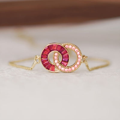 LienCoeur™ | Bracelet Mère-Fille Personnalisé