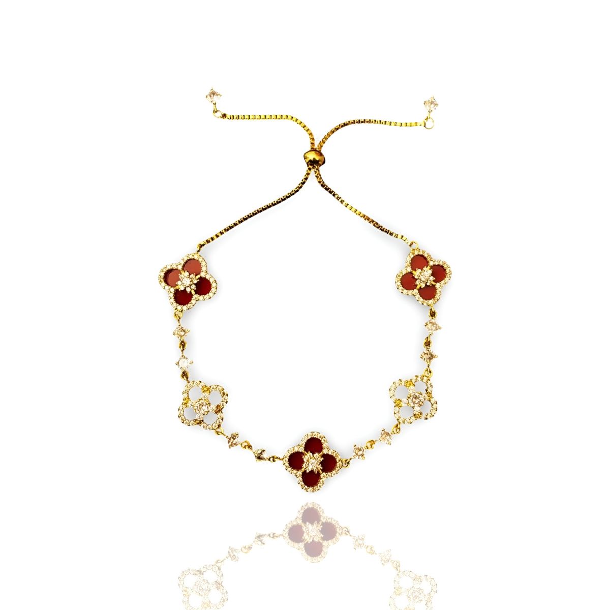 Linny™ | Bracelet Fleur de Diamant