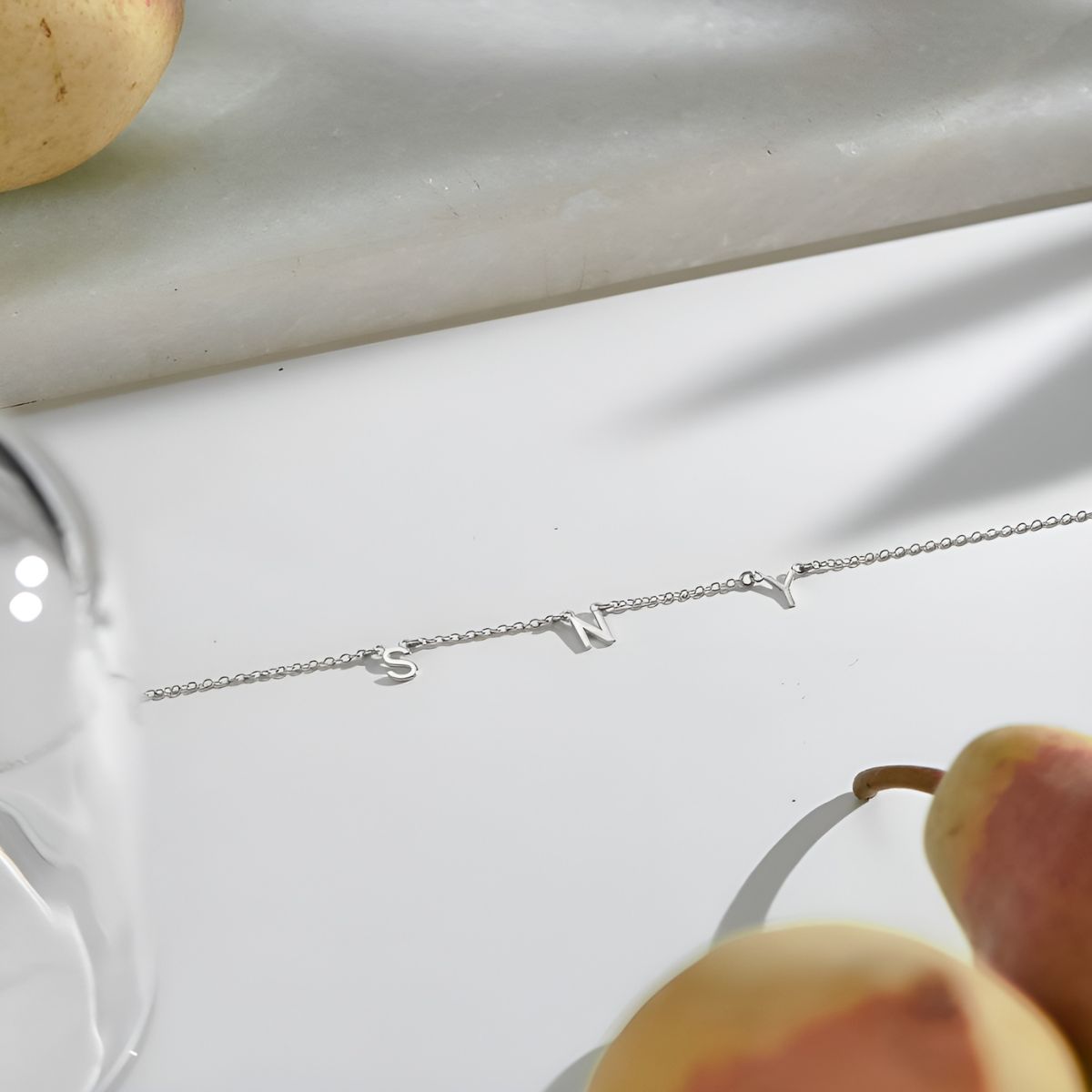 Aurélya™ | Collier avec Initiales Personnalisées