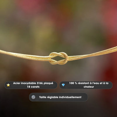 Nœura™ | Bracelet Nœud Personnalisé