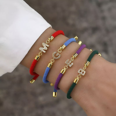 Valentine™ | Bracelet Lettre Personnalisé