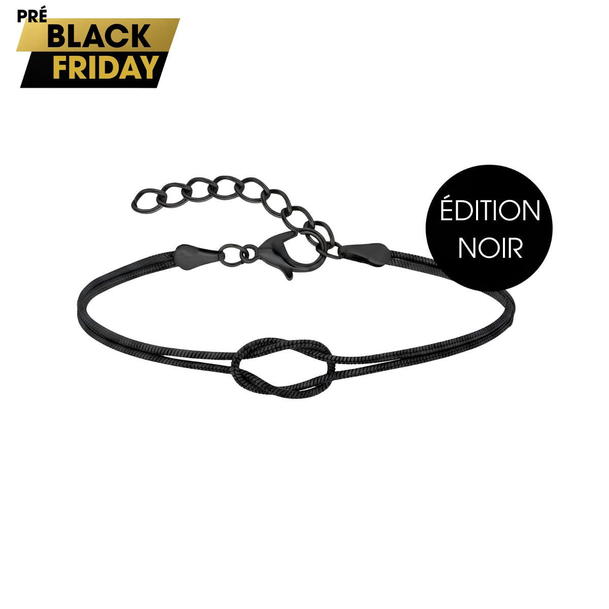 Nœura™ | Bracelet Nœud Personnalisé