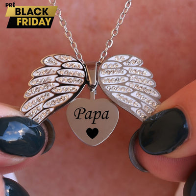 Cœurange™ | Collier Gravé de Souvenir Éternel