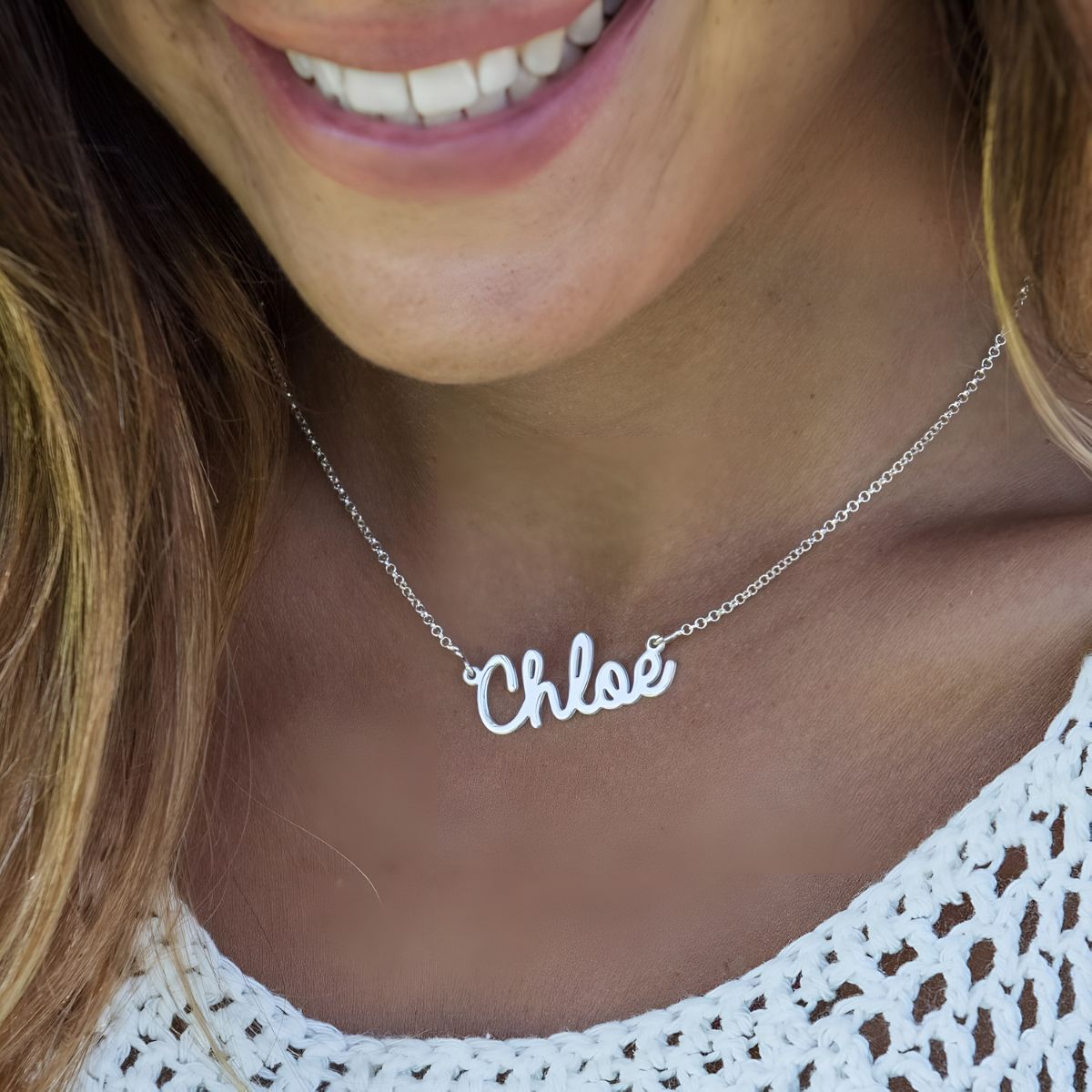 Coeurlia™ | Collier personnalisé fait main avec prénom
