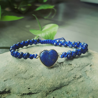 Zénaïde™ | Bracelet Ajustable Boho-Chic pour le Chakra du Cœur