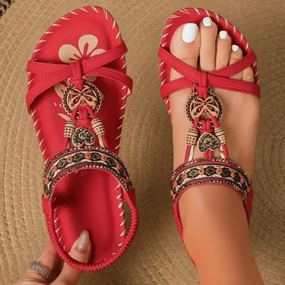 Sylvie™ | Sandales Orthopédiques Style Ibiza