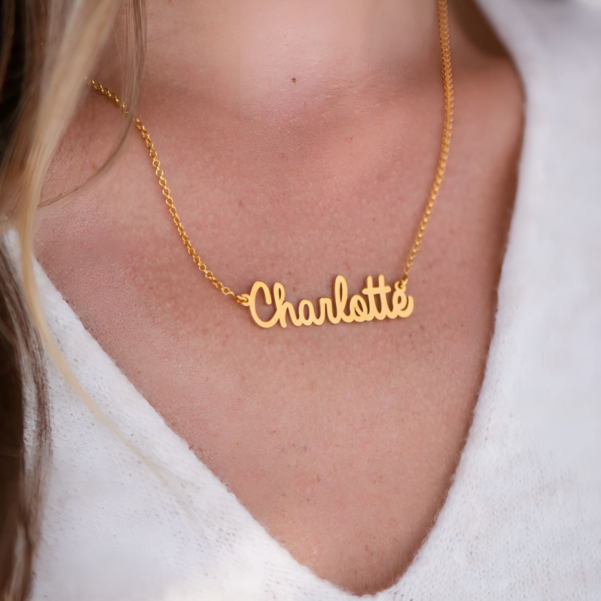 Coeurlia™ | Collier personnalisé fait main avec prénom