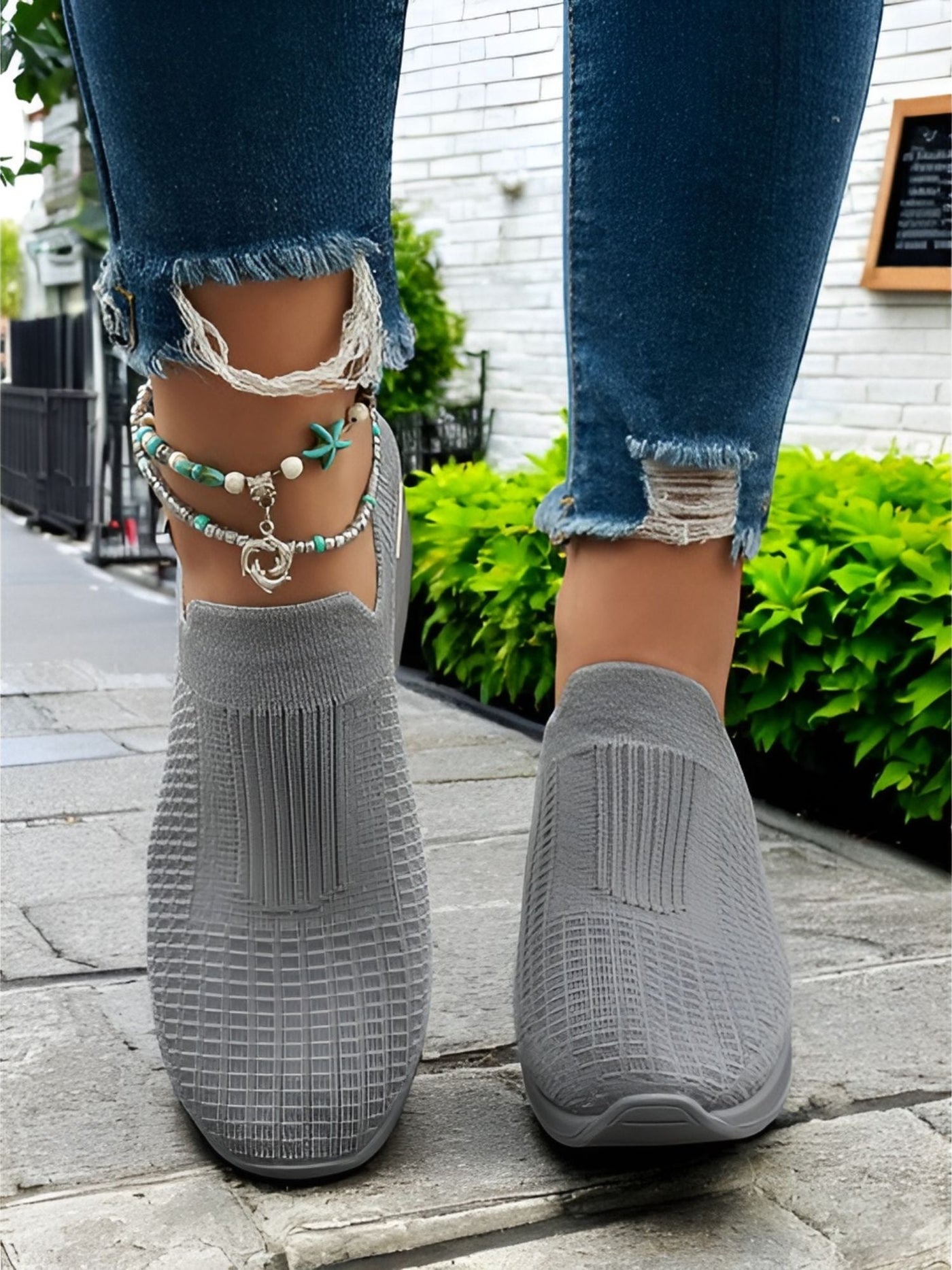 Thalia™ | Baskets Confortables à Semelles en Maille