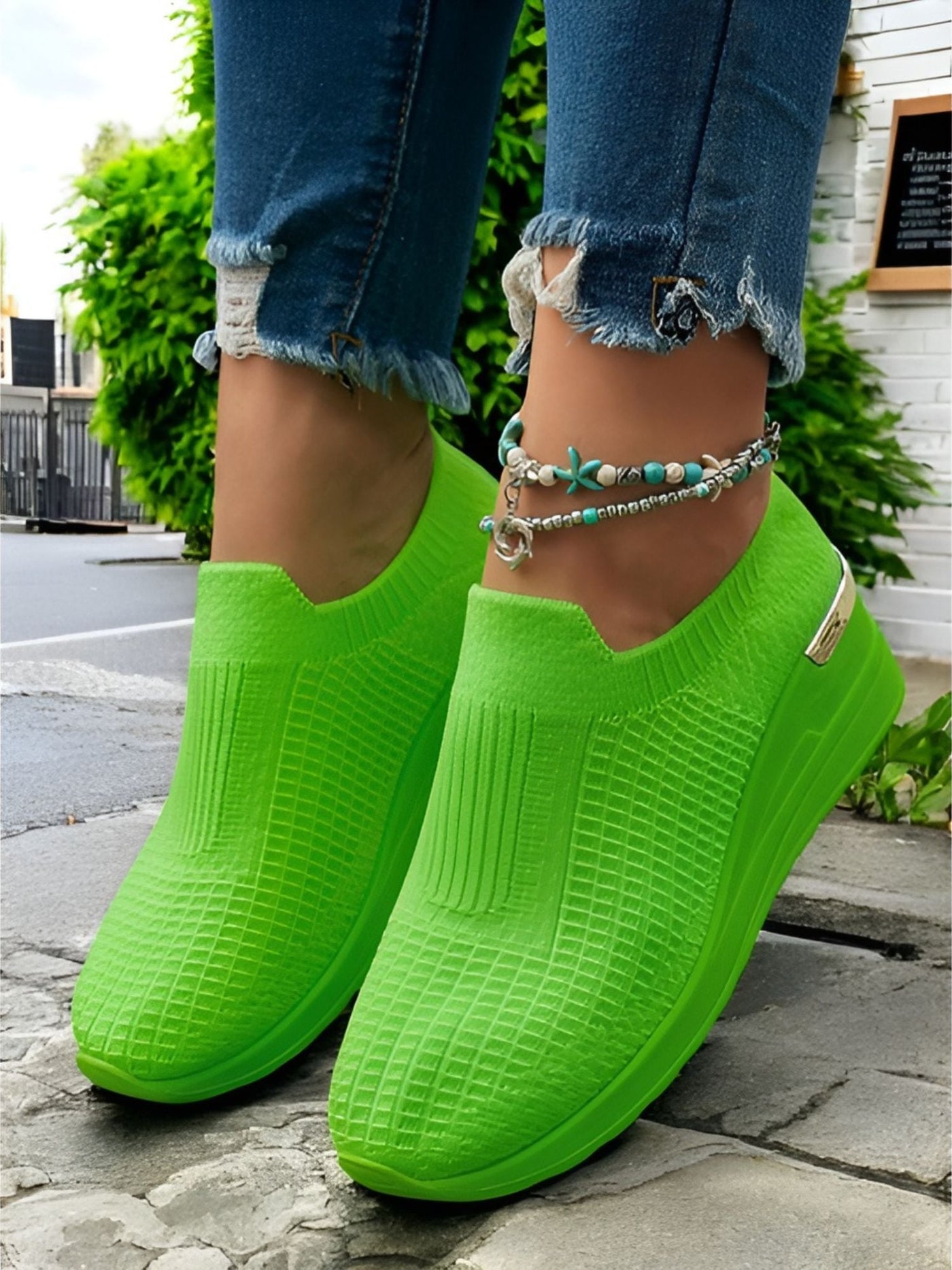 Thalia™ | Baskets Confortables à Semelles en Maille