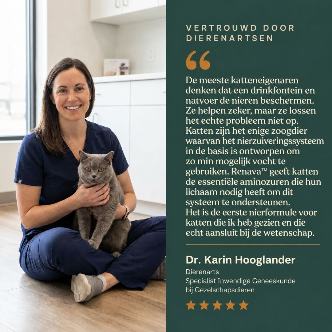 Renava™ | Nierondersteuning voor Katten