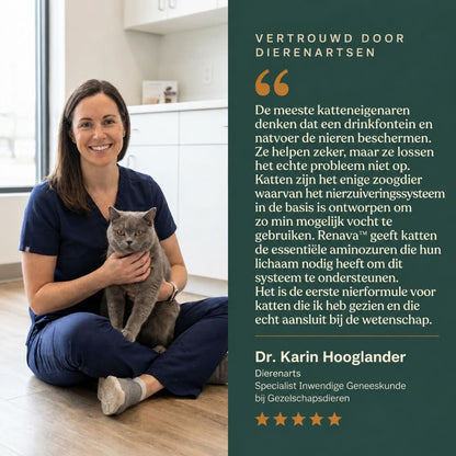 Renava™ | Nierondersteuning voor Katten