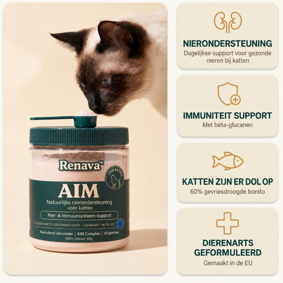 Renava™ | Nierondersteuning voor Katten