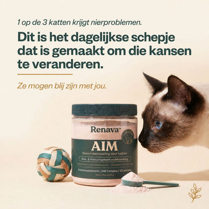 Renava™ | Nierondersteuning voor Katten