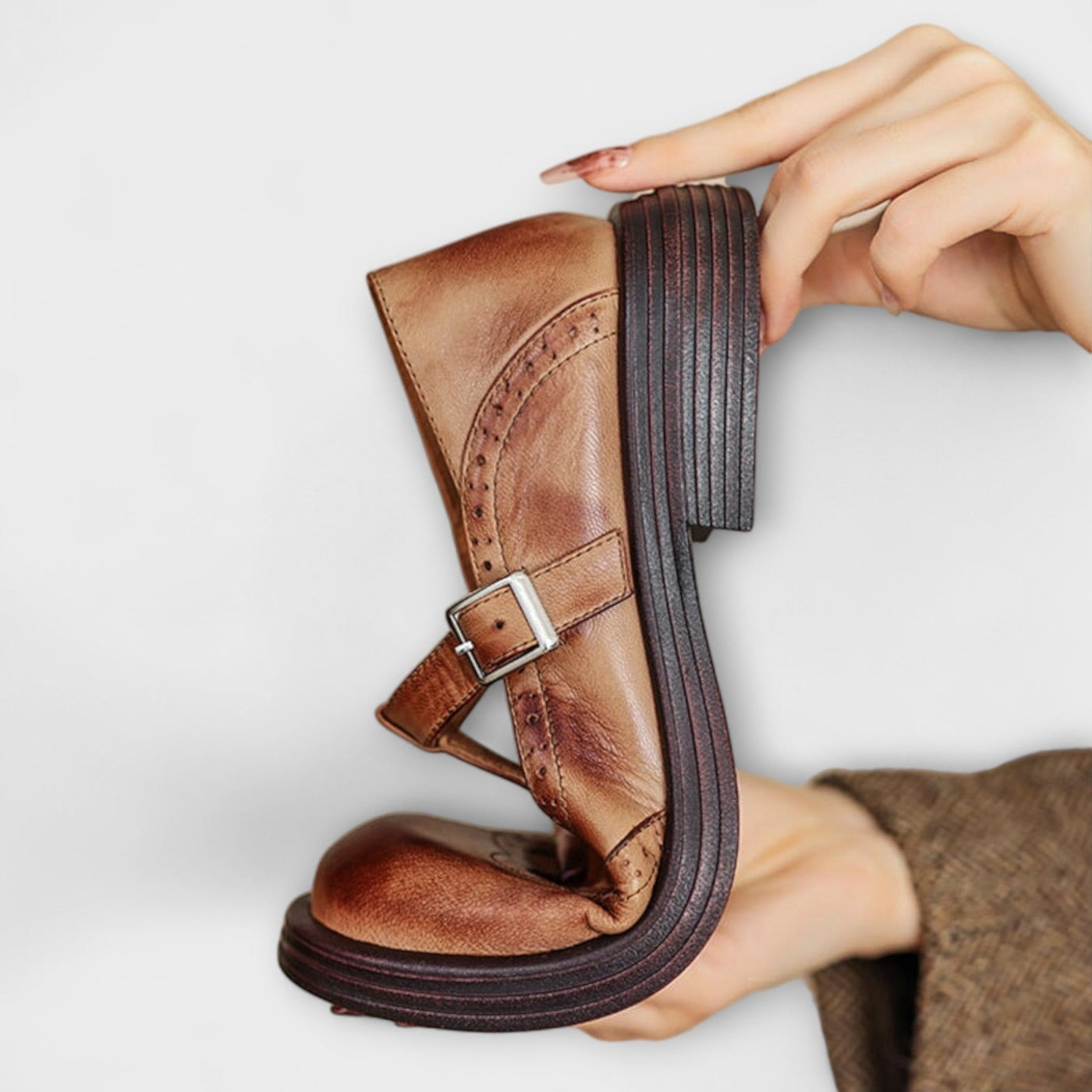 Julia™ | Mary Janes en Cuir