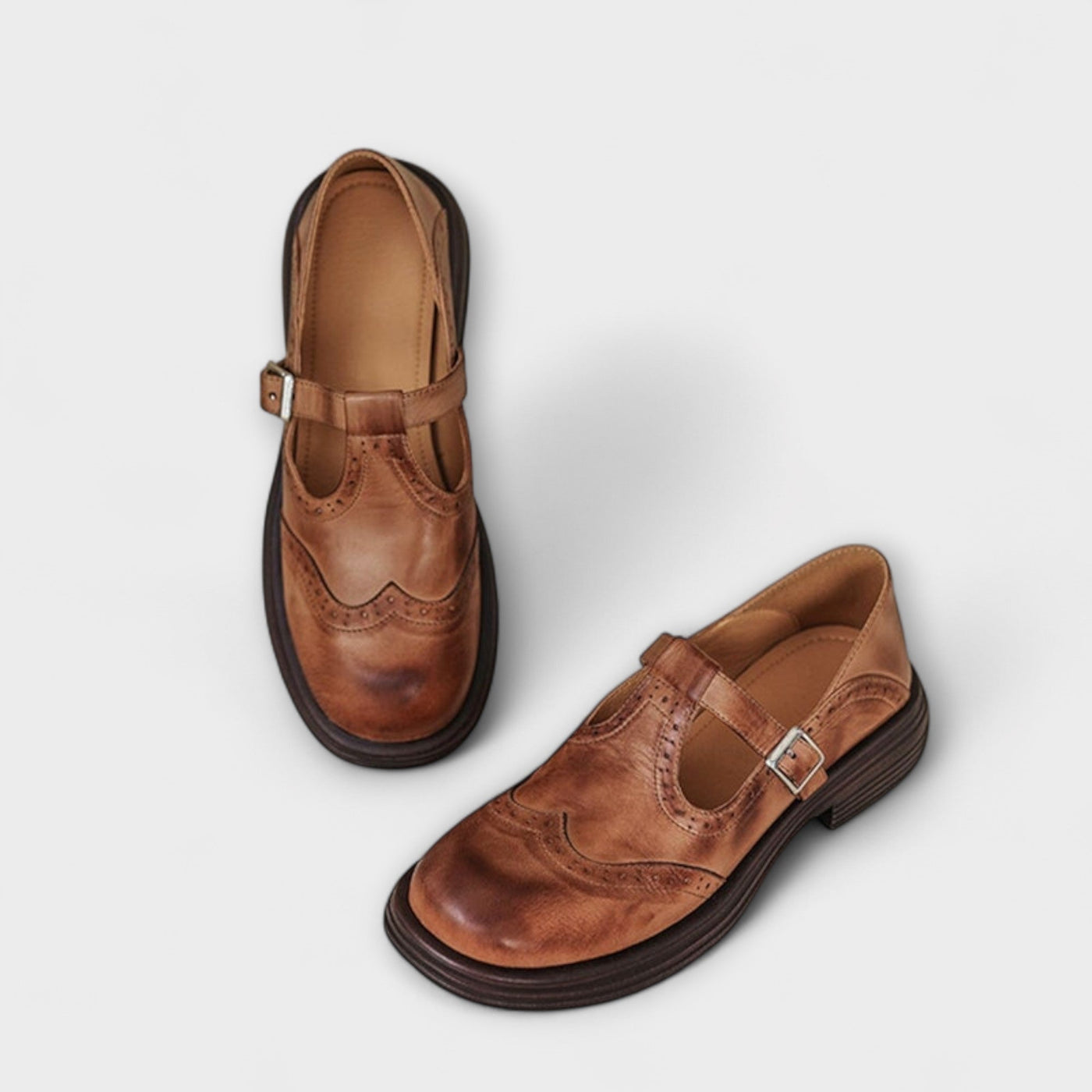 Julia™ | Mary Janes en Cuir